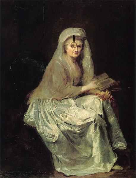 anna dorothea therbusch Self-portrait